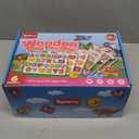 SYNARRY Wooden Puzzles for Toddlers 1-3, 6XSET Puzzles for Toddlers 2-4 with Rack, Learning Alphabet Number Animal Dinosaur Vehicle for Kids, Education Toys for 2 3 Years Boys Girls