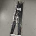 Aluminum Tent Poles Replacement, Black Pre-Assembled Tent Pole, 7001 T6 Heated Camping Tent Rod