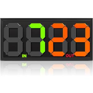 Football Soccer Manual Substitution Board Portable Scoreboard Double Sided Display Manual Scoreboard with a Handbag for Referee Change Player Additional Time Tennis Basketball Baseball