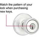 National NA14 Brass Key Blanks - Box of 50