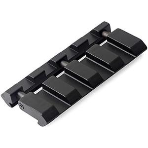11mm Dovetail to 20mm Picatinny/Weaver Low Pro Snap-in Rail Adaptor 4 Slot & 9 Slot for Red Dot Reflex Holographic Sight Laser Scope and Other Optics