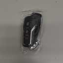 X AUTOHAUX M3N-A2C31243800 Car Key Fob Shell 3 Button Remote Control Key Case Shell Keyless Entry Housing Replacement Black for Ford Explorer 2016-2017