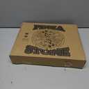 Pizza Stone 5 PCS Set, 15 x 12" Large Rectangle Pizza Stone Set for Oven and Grill with Metal Pizza Peels & Cutter Rocker, 0.6'' Thickened Stone Pizza Pan, Baking Stone for Pizza, Bread