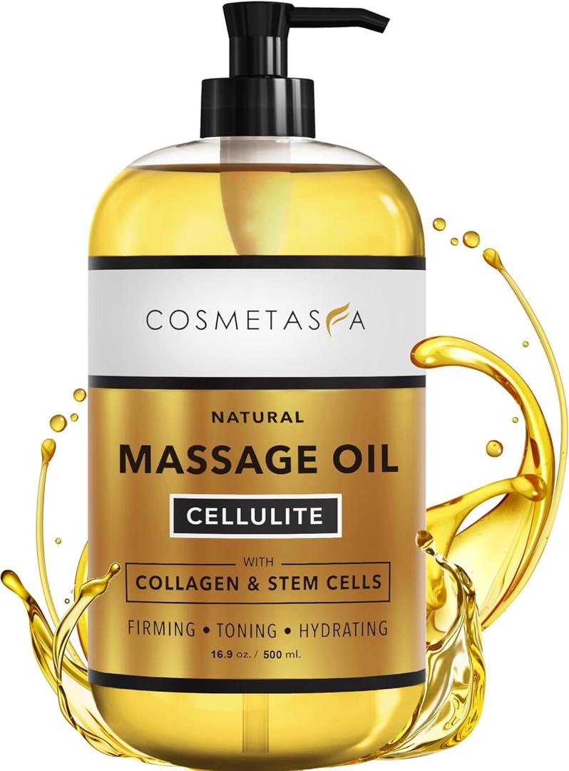Large Cellulite Massage Oil with Collagen