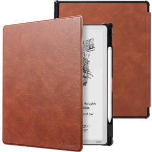 CoBak Case for 11" Kindle Scribe 3rd Generation 2025, Kindle Scribe Colorsoft - All New PU Leather Cover with Auto Sleep Wake, Pen Holder for Scribe 11" 2025 Released
