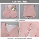 SANMIO Baby Boy Easter Outfit 0-18M Baby Boys Suit 4pcs Baby Boy Dress Clothes Infant Tuxedo Sets