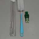 OUTXE Bottle Brush Set, 5-in-1 Water Bottle Cleaner Brush, 15"" Long Handle Bottle Cleaning Brush, 3 Straw Brush, Removable Nipple Brush, Detail Brush for Cup Lid Gap