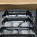 Front Rear Grab Handles with LED Lights Compatible with Ford Bronco 4 Door 2025 2024 2023 2022 2021, Aluminum Grip Handle Dome Lamp Interior Accessories