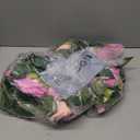 Teldrassil 4Pcs(26 FT) Artificial Rose Vine Fake Flower Garland Fake Silk Rose Hanging Vine for Wedding Party Background Arch Garden Background Decoration (Purplish Red)