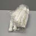 BRT Bearingshui Crepe Paper Flowers Decoration for Wall Total 9 Pcs, Artificial Flowers for Wedding Decor,Flower Backdrop Decor, Baby Bridal Shower Birthday Party, Beige 3D Wall Flowers Decor