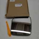 Passenger Side Mirror Replacement for Jeep Compass Patriot 2007 2008 2009 2010 2011 2012 2013 2014 2015 2016 2017, Power Heated Right Exterior Side Rearview Mirrors Glass, with Backing Plate