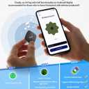 Air Tags for Android,Air Tags-4 Pack Android,2 Year Battery Life,Air Tracker Tags with 4 Case,Google Find Trackers for Google'S Find Hub App,IP65 Waterproof Luggage Tracker for Keys,Wallets,Suitcases