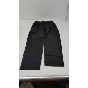 Black Cargo Pants M No Brand