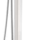 Senlesen Stainless Steel Bathroom Free Standing Tub Filler Faucet Brushed Nickel Freestanding Bathtub Faucets with Handheld Shower Mixer Taps