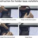 Car Phone Holder for 2016-2020 Tesla Model X and 2012-2020 Model S SUV Auto Accessories Navigation Bracket Interior Decoration Mobile Cell Phone Mount