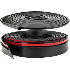 RV Slide Out Black Rubber 018-312-EKD D Seal Wiper 1" x 15/16 Inch 018-341 1/2 x 2.75 Inch Base Stripping for Camper Slideout Keystone Forest River Heartland Montana System Replace 018-312 EKD