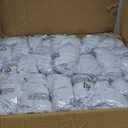 WELMATCH White Stretch Spandex Chair Covers Wedding - 50 PCS Banquet Events Party Universal Dining Decoration Scuba Elastic Chair Covers Good (White, 50)