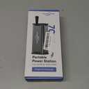 Portable Power Station 99.99Wh Camping Lithium Battery Solar Generator Large Power Bank with AC Outlet 70W for Home Backup Outdoor Emergency RV Van Hunting