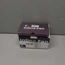 4 Inch Inline Fan with Remote, Upgraded 2Way 6Speed Inline Duct Fans High-Efficiency Exhaust Duct Fan DC Motor, Low Noise HVAC Ventilation in Basement Bathroom Workshop Attic FP126A (Black)