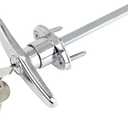 Garage Door T-Handle Replacement Lock, Universal Replacement Hardware Garage Locking with 2 Keys, 1 Pack