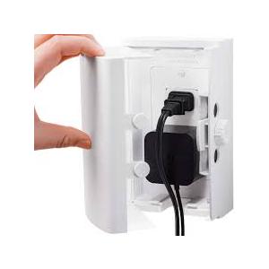 Outlet Cover BOX Baby Proofing (2 Pack) Patented Dual-Lock for Much Better Toddler Proofing, Easier Operation, Simple 3 Step Install with Included Screws. Provides Extra Space Inside for Plugs (White)