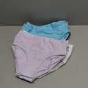 Hanes Brief Underwear, Stretch Cotton Panties for Girls, Assorted, 12-Pack 7Y