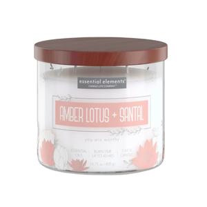 Amber Lotus & Santal 3-wick 14.75oz Jar Candle