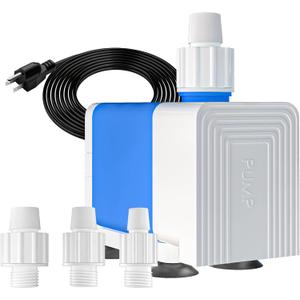 Knifel 400GPH Water Fountian Pump 25W Pond Pumps Ultra-Quiet & Adjustable Flow Rate for Fountains, Hydroponics, Ponds, Aquariums, and More