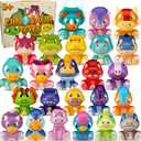 DMIGHT Party Favors for Kids 24PCS Dinosaur Squishy Toys,Goodie Bag Stuffers, Pinata Stuffers,Birthday Gifts for Boys & Girls,Treasure Chest Prizes,Classroom Prizes for Kids (Dinosaur) (Dinosaur)