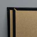 upsimples 18x24 Picture Frame Black 3 Pack, Scratch-Proof Poster Frames 18 x 24 for Photo Gallery - Slide-In Strips, Horizontal or Vertical Wall Mounting