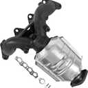 Catalytic Converter Compatible with Hyundai Elantra 2004-2012, Kia Soul 2010-2011, Hyundai Tiburon 2007-2008 2.0L l4 Catalytic Convertor Direct-fit 16472 (EPA Compliant)