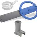 Upgraded 5304507158 5304518968 Dishwashers Lower Wash Arm with 154294101, 154252701 Assembly for Frigidaire Dishwashers Spray Arm Assembly