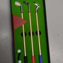 Golf Pen Set & Mini Desktop Golf Putting Green Game - Funny Gifts for Golfers, Adults, Teens, Boss, Coworkers - Office Desk Toy and Unique Stocking Stuffers