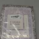 nunubaby 4PACK Washable Pee Pads for Dogs, Stylish, Non-Slip and Leak-Proof Pee Pads. Reusable Potty Pads for Dogs for Crates and Floors.(Brown/Geo, 18" x24")