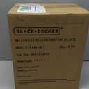 BLACK+DECKER 12-Cup Digital Coffee Maker, Programmable, Washable Basket Filter, Sneak-A-Cup, Auto Brew, Water Window, Keep Hot Plate, Black