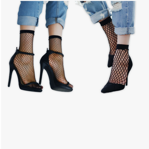 ICONOFLASH Women's Fashion Fishnet Socks 