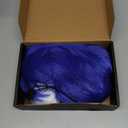 Blue Bob Wig With Bangs 12 Inch Royal Blue Wig Short Synthetic Fiber Bob Wigs for Women Short Bob Wigs and Halloween Cosplay Wig for Daily Life Colorful Wigs With One Cap (Blue)