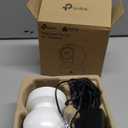 Kasa 1080p Indoor Pan/Tilt Wired Security Camera - Works as a Baby & Pet Monitor, Motion Detection & Tracking, 2-Way Audio, Night Vision, Subscription-Free Local Storage or Optional Cloud, EC70 (White)