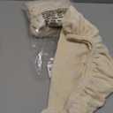 Smiry Velvet Seat Covers for Dining Room Chair Set of 4, Stretch Fit Removable Washable Chair Seat Cushion Protector Slipcovers with Ties, Cream