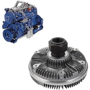 Dasbecan Engine Cooling Fan Clutch Compatible with International DT466E Diesel Engine Replace# 7203102 9902013 7C4Z8A616BA