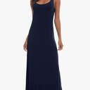 Summer Beach Tank Top Casual Maxi Dress, S