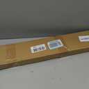 Ceiling Curtain Track, Curtain Track with Roller Hooks, 9ft - 12ft Ceiling Mounted Rail Set for Room Divider, White