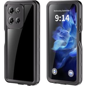 ANTSHARE for Moto G 2026 / G Play 2026 5G Case, IP68 Waterproof Dustproof Shockproof Case, with Built-in Screen Protector, Full Body Protective Case for Moto G 2026 / G Play 2026 5G, Black