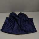 MakeMeChic Women's Satin Silk Tank Tops Cowl Neck Sleeveless Camisole Tops Dressy Shirts Cowl Blue Medium