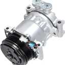 TadaMark A/C Air Conditioner Compressor With Clutch fit for Chevy Silverado 1500 for GMC Sierra 1500 1999-2002, for Blazer S10 1998-2004, for Jimmy 1999-2002 4.3L. FIT the CO-4261 only
