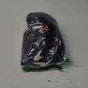 Eomenie Womens Halter Tankini Bathing Suit Ruched Tummy Control Two Piece Swimsuit with Bottom (Small, Black Floral)