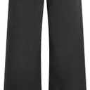 Joe's Jeans Women's The Lou Lou Low Rise Wide Leg Jeans, Black Cat, 26
