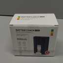 4-Pack Ring V4 Battery and Dual USB Charging Station Compatible with Ring Video Doorbell 2/3/4/3plus, Stick Up Cam (2nd and 3rd Gen) Rechargeable 3.65V 6040mAh Battery