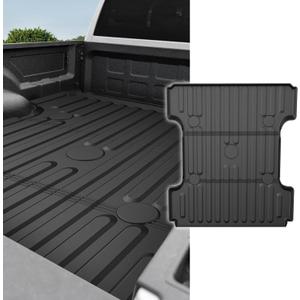 Ram 6.4 FT Truck Bed Mat Fit for 2002-2018 Ram 1500 & 2002-2025 Ram 2500/3500 & 2019-2024 1500 Classic (6.4FT/76.3 inches) NOT for Optional Rambox | All Weather 6.4 FT Short Bed Mat for Dodge Ram