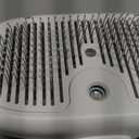 ROJECO 3-in-1 Pet Steam Brush for Cats & Dogs-Pet Spray Hair Removal Detangling Comb with Adjustable Mist, Handheld Deshedding Grooming Tool for Long/Short Hair, Massage Brush & Shedding Control, Cordless (White)